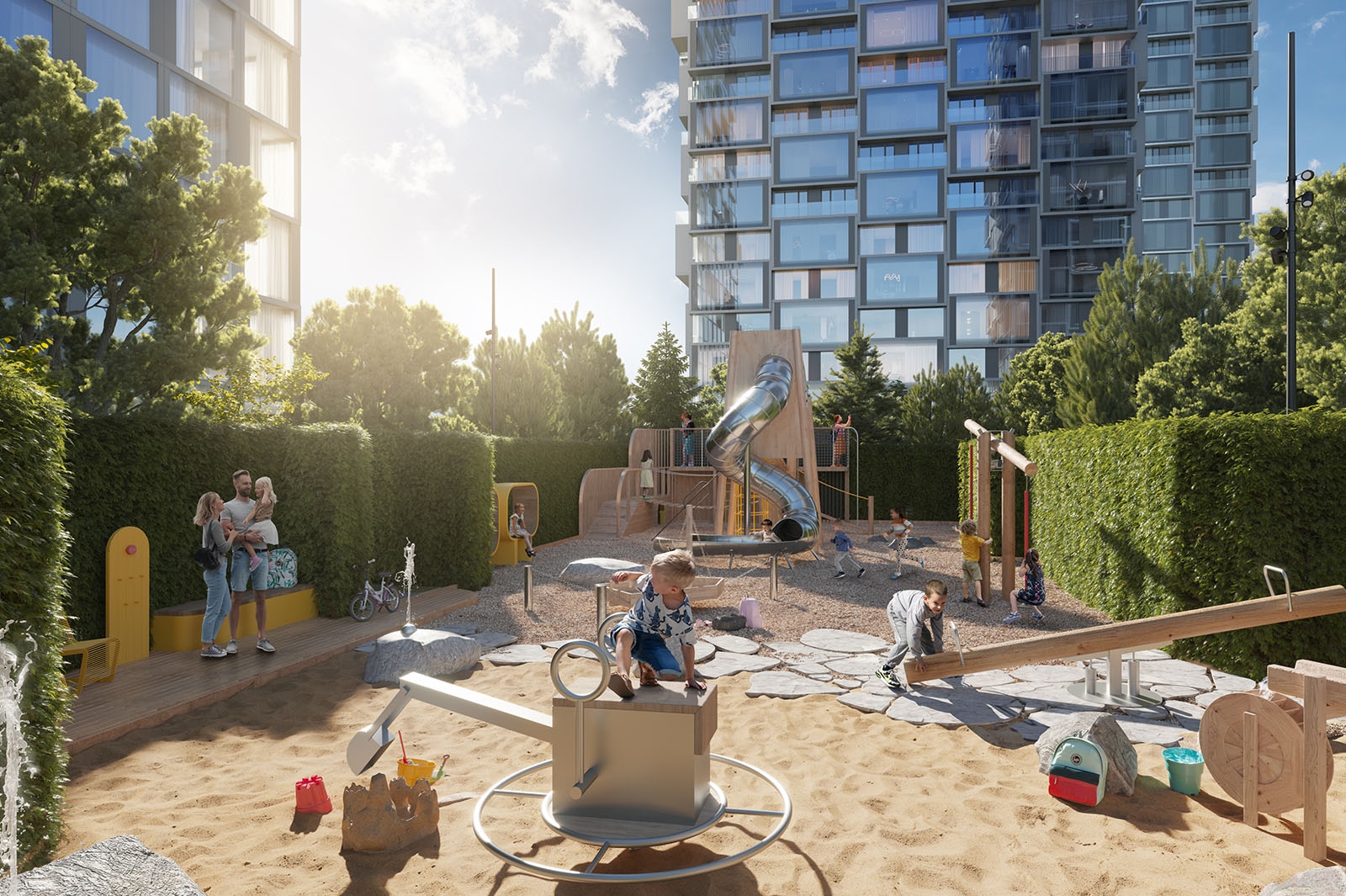 Детские площадки и зоны отдыха: приоритет пешеходам и ограничение оборота машин 3 detskie ploschadki i zony otdyha prioritet peshehodam i ogranichenie oborota mashin