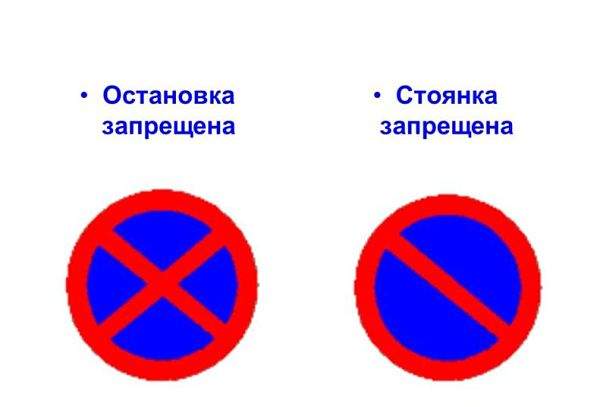 razlichiya v pravilah parkovki i ostanovki